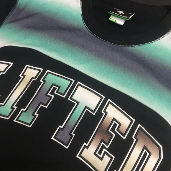 LRG-Graphic Print C/Neck Fleece Sweater XL NWT - Picture 6 of 7